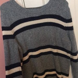 Pink Republic Juniors Small Striped Sweater